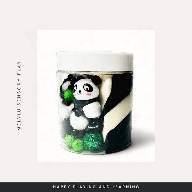 PANDA PALS Play Dough To-Go Kit