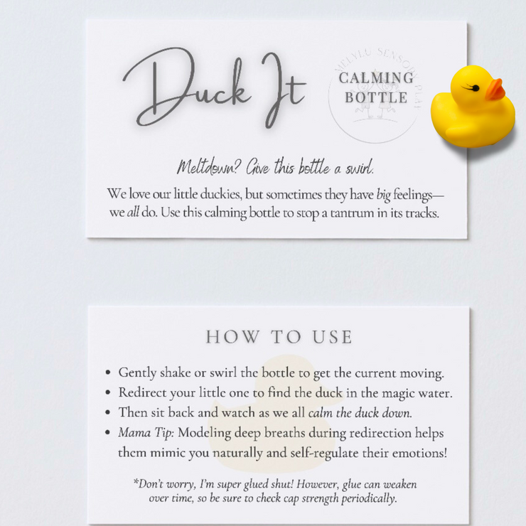 DUCK IT—CALMING BOTTLE