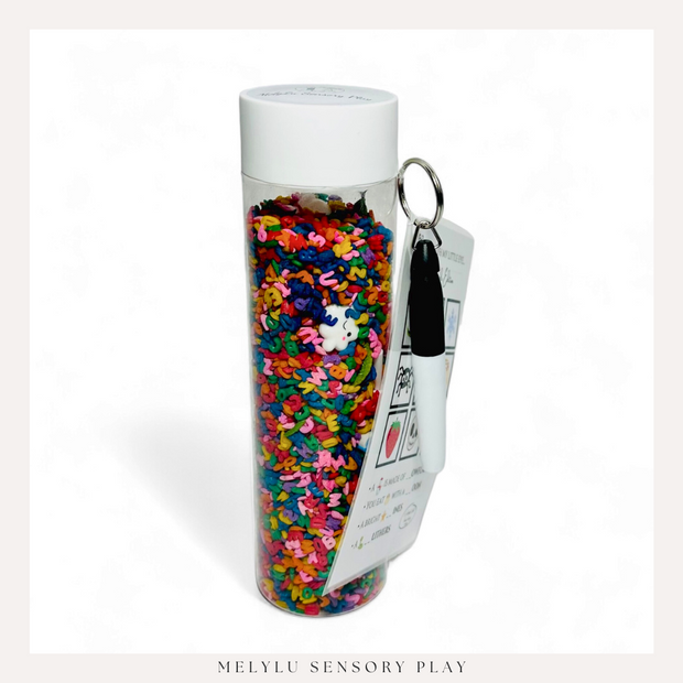 I-SPY SENSORY BOTTLE -  S-BLENDS EDITION