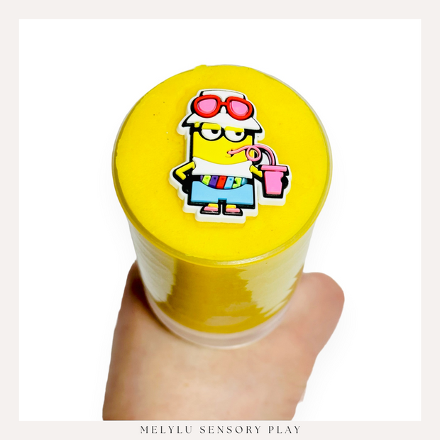 MINION Play Dough Push-Pop