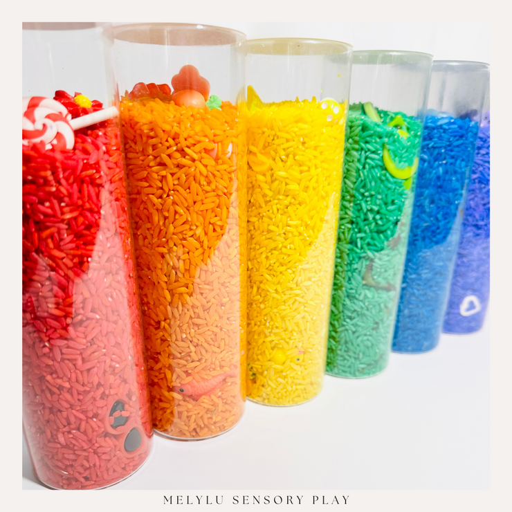 i-SPY SENSORY BOTTLES - COLORS COLLECTION