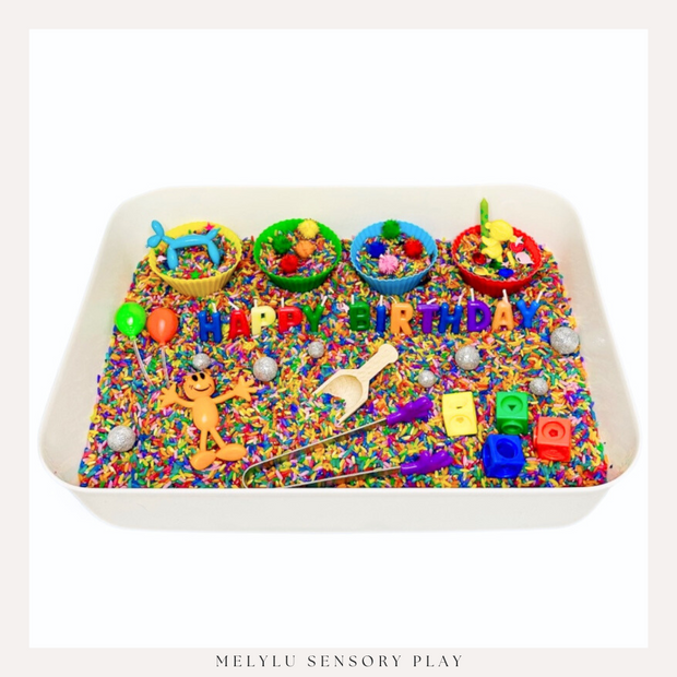 BIRTHDAY PARTY Sensory Bin Kit