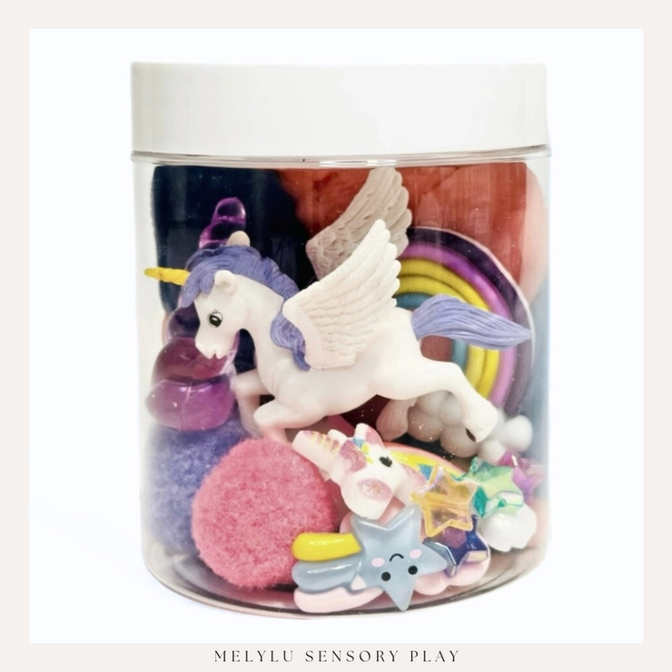 UNICORN Play Dough To-Go Kit