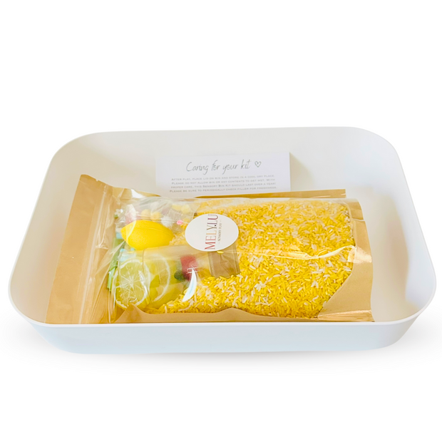 LEMONADE STAND Sensory Bin Kit