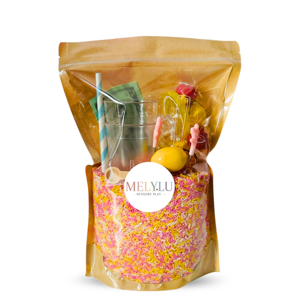 LEMONADE STAND Sensory Bin Kit