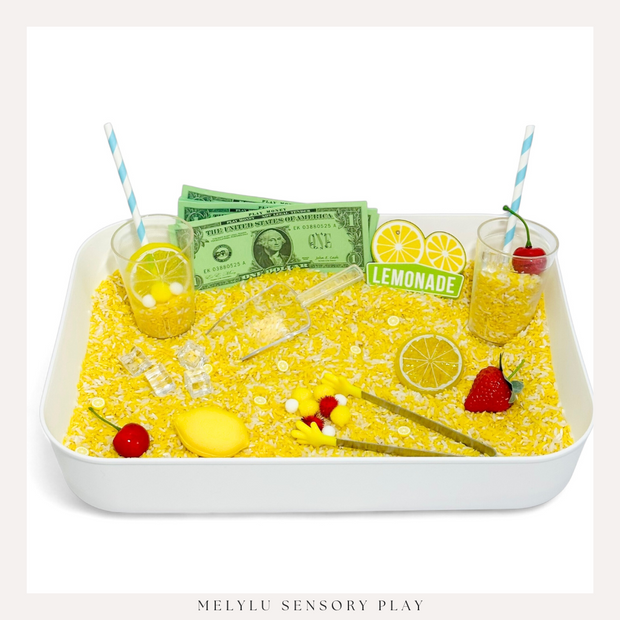 LEMONADE STAND Sensory Bin Kit