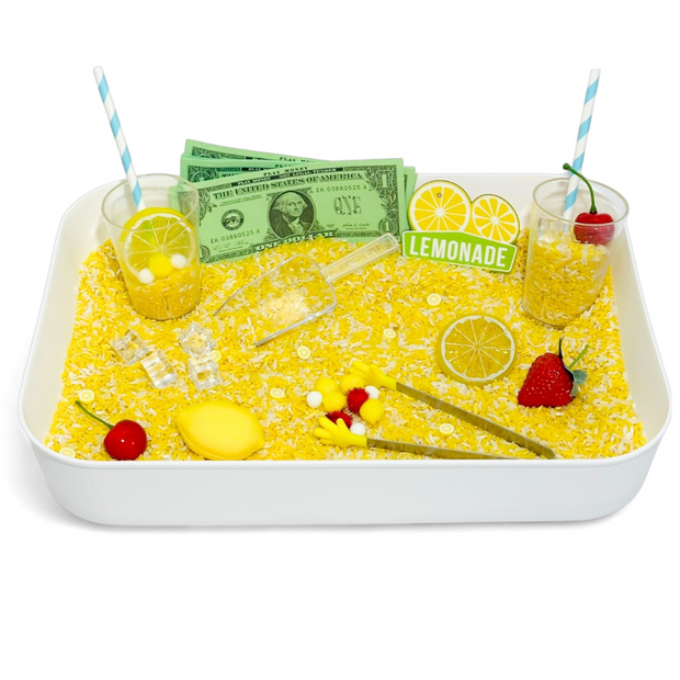 LEMONADE STAND Sensory Bin Kit