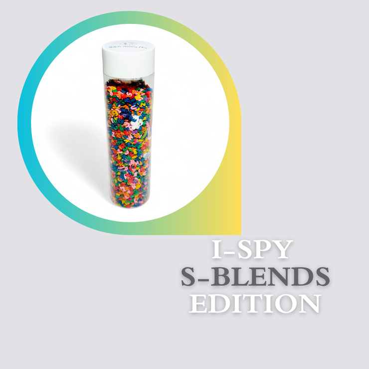 I-SPY SENSORY BOTTLE—S-BLENDS EDITION