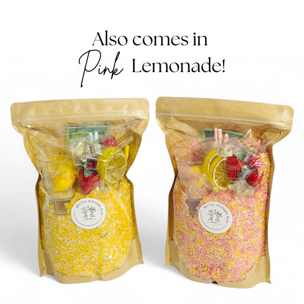 LEMONADE STAND Sensory Bin Kit