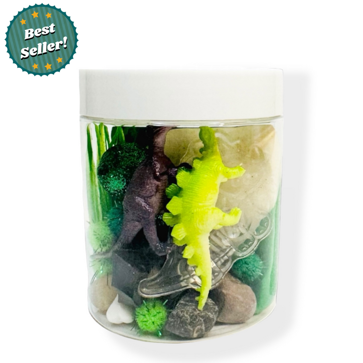 DINOSAUR DIG Play-Dough-To-Go Jar