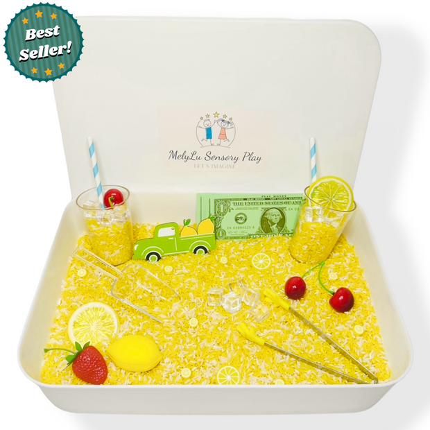 LEMONADE STAND Sensory Bin Kit