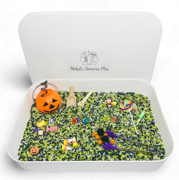 TRICK-OR-TREAT SENSORY BIN KIT