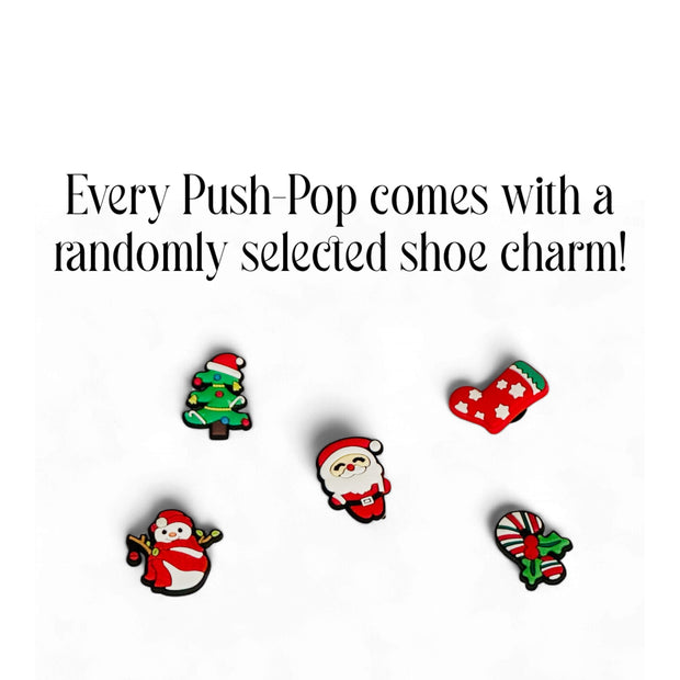 Merry Christmas Play Dough Push Pop