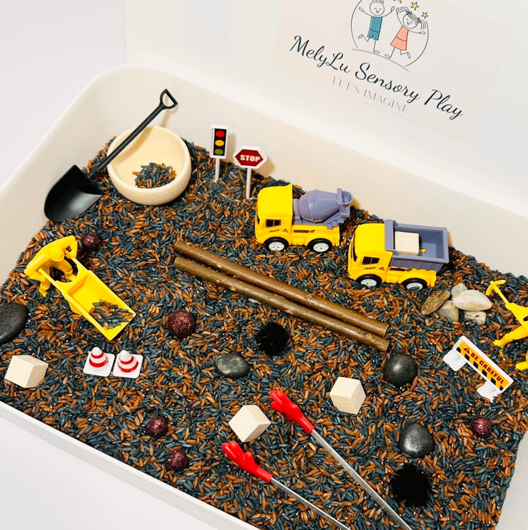 CONSTRUCTION Sensory Bin Kit