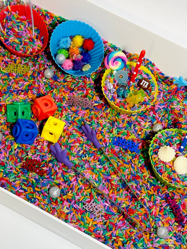 BIRTHDAY BASH Sensory Bin Kit