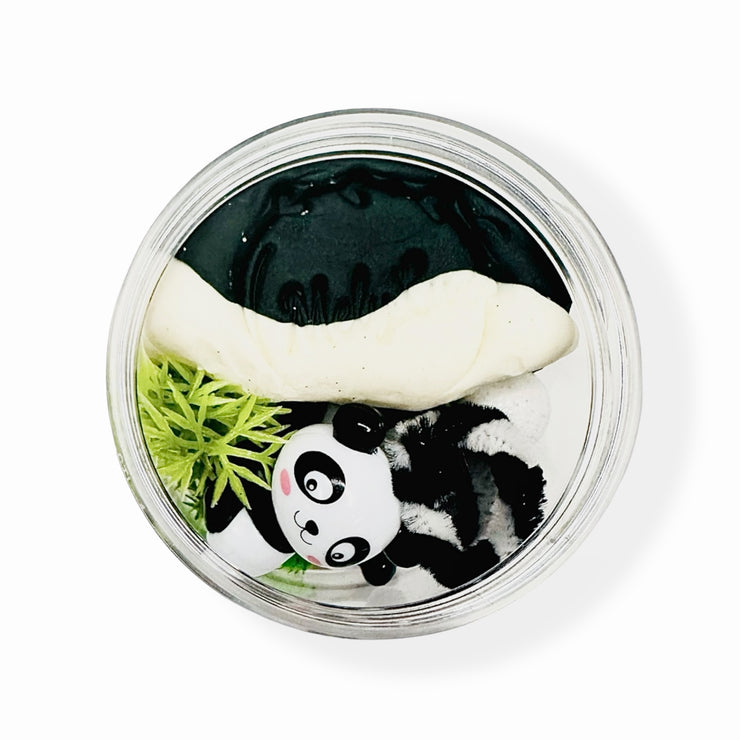 PANDA PALS Play-Dough-To-Go Jar