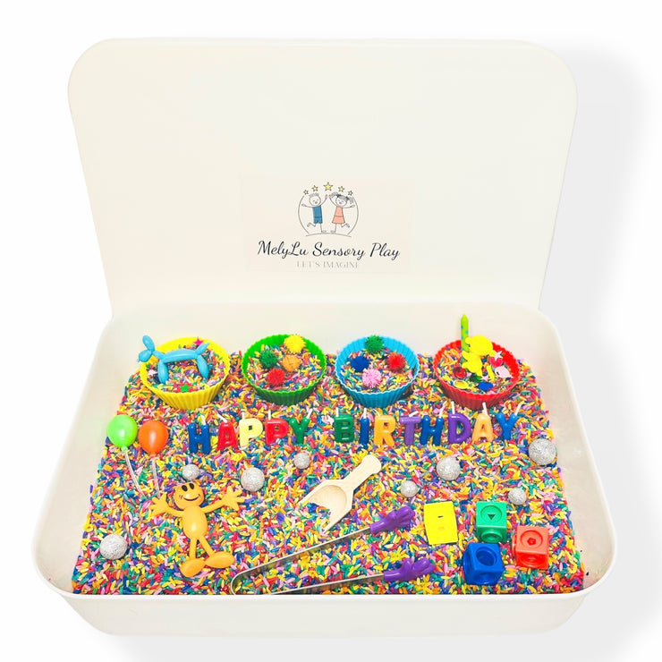 BIRTHDAY PARTY Sensory Bin Kit