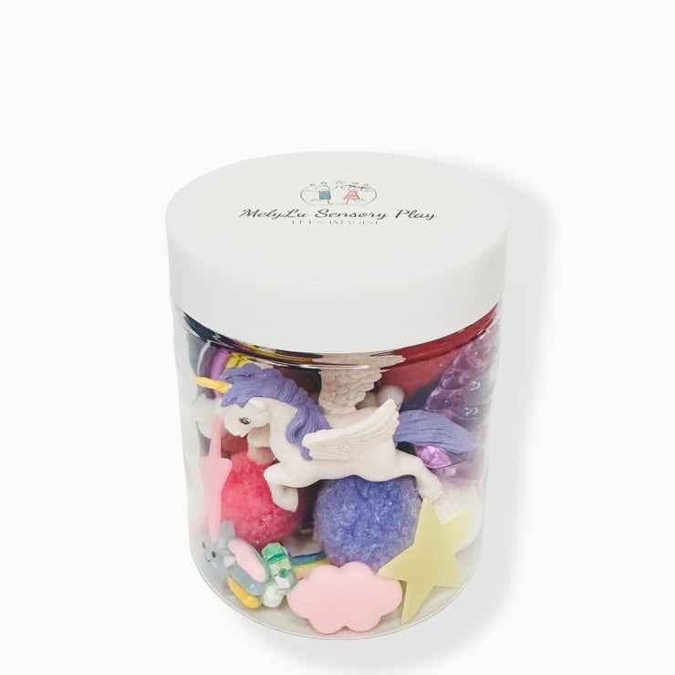 UNICORN UTOPIA Play-Dough-To-Go Jar