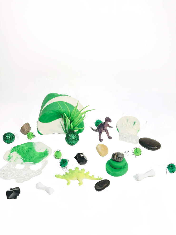 DINOSAUR DIG Play-Dough-To-Go Jar