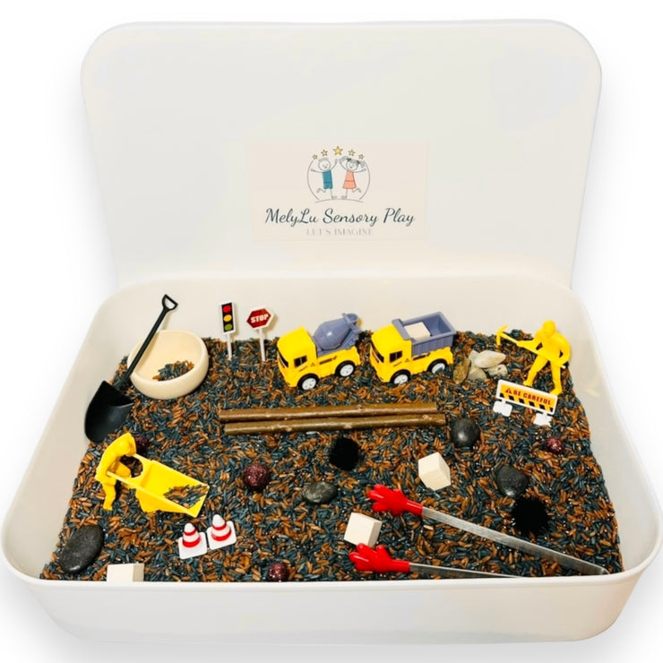 CONSTRUCTION Sensory Bin Kit