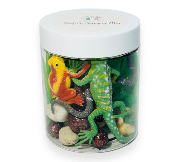 REPTILE Play Dough To-Go Jar