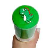 DINOSAUR Play Dough Push-Pop