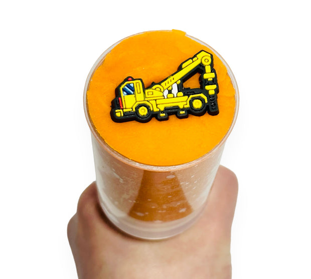 CONSTRUCTION Play Dough Push-Pop