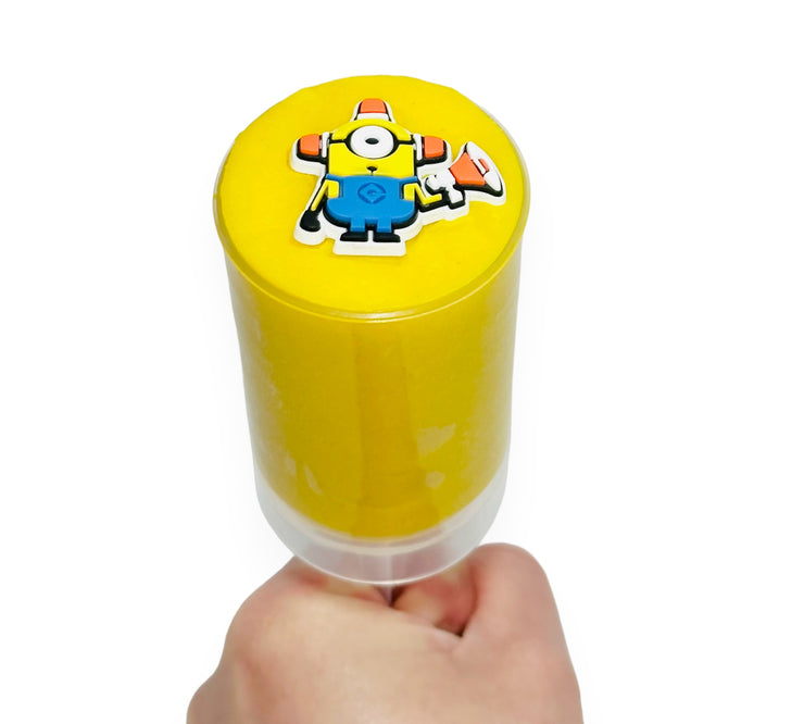 MINION Play Dough Push-Pop