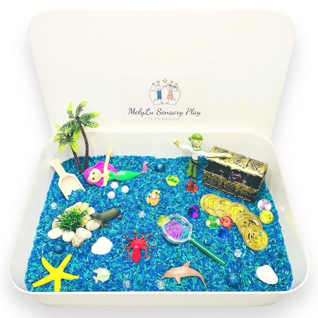 PIRATE TREASURE Sensory Bin Kit