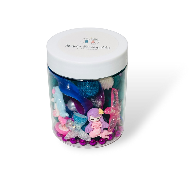 MERMAID Play Dough To-Go Kit