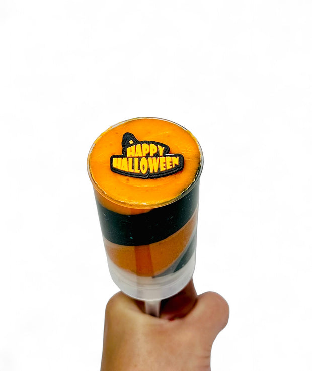 Happy Halloween — Play Dough Push Pop