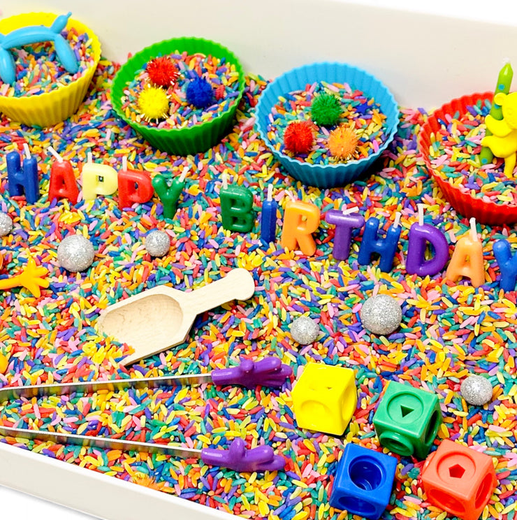 BIRTHDAY PARTY Sensory Bin Kit