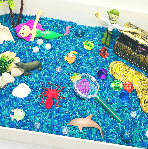 PIRATE TREASURE Sensory Bin Kit