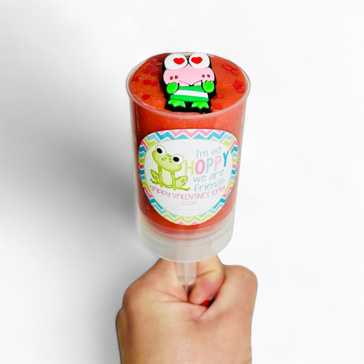 🐸 Hoppy-Valentine Push-Pop