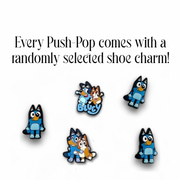 BLUEY Play Dough Push-Pop