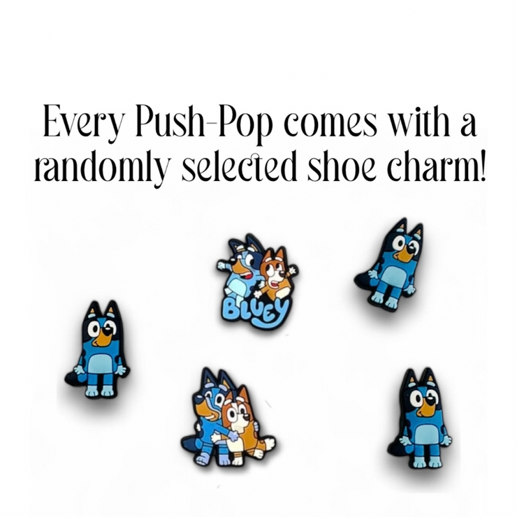 BLUEY Play Dough Push-Pop